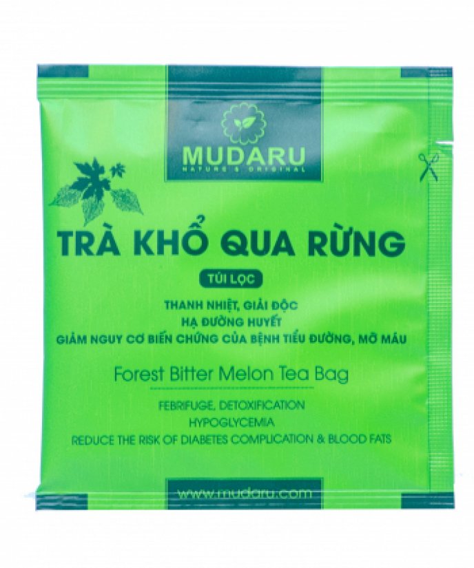 TRÀ KHỔ QUA RỪNG MUDARU (HỘP 25 TÚI LỌC)