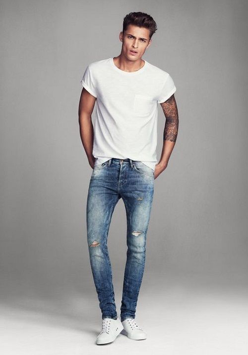 Bí quyết mix đồ cá tính nổi bật với quần jeans nam