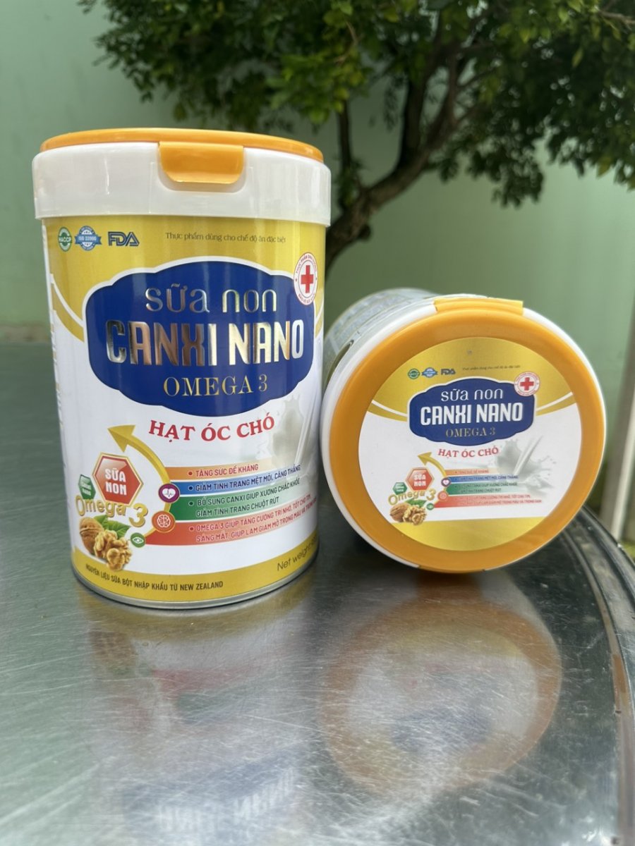 Sữa Non Canxi Nano OMEGA 3 Hạt Óc Chó