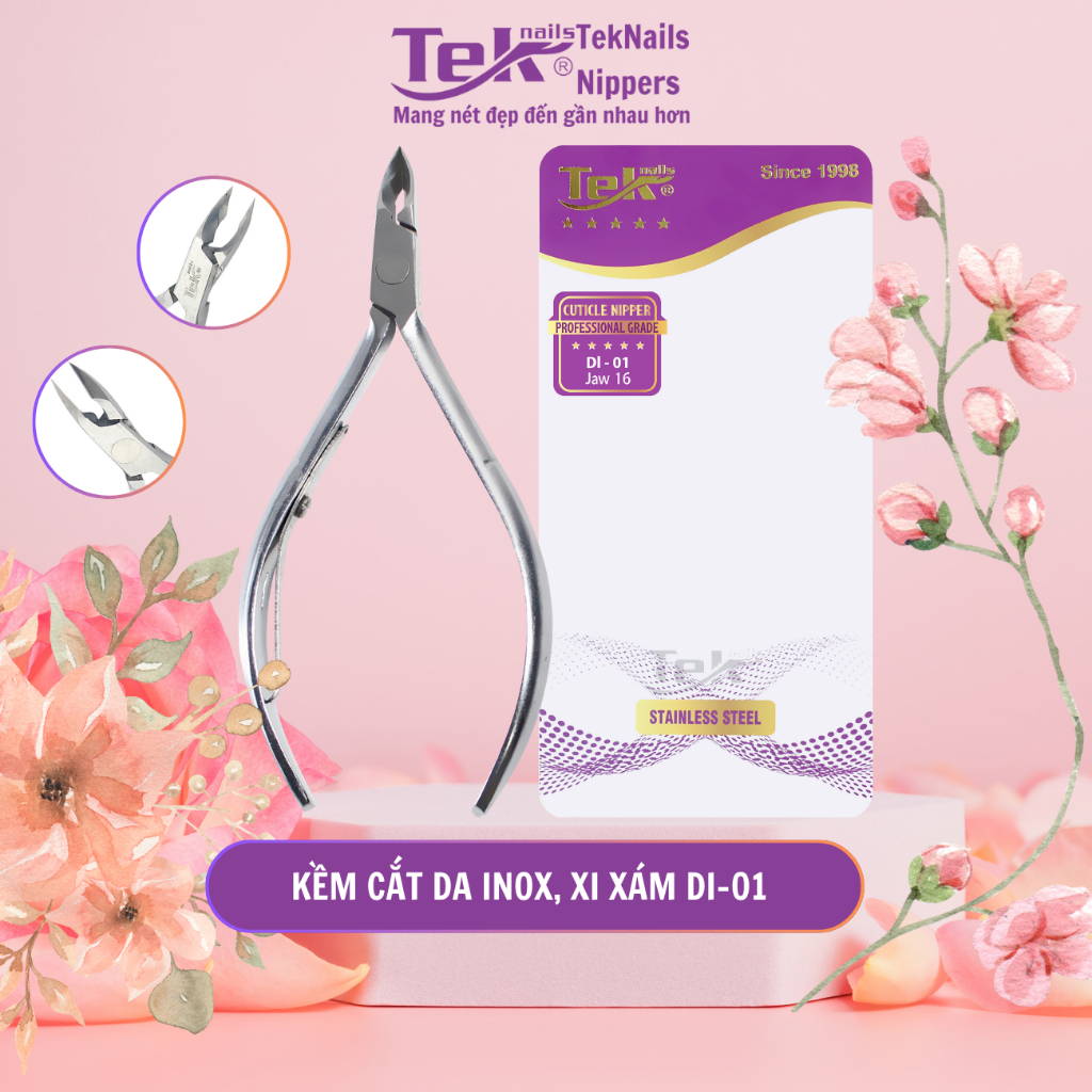Kềm Cắt Da Teknails DI-01 (Jaw 16)